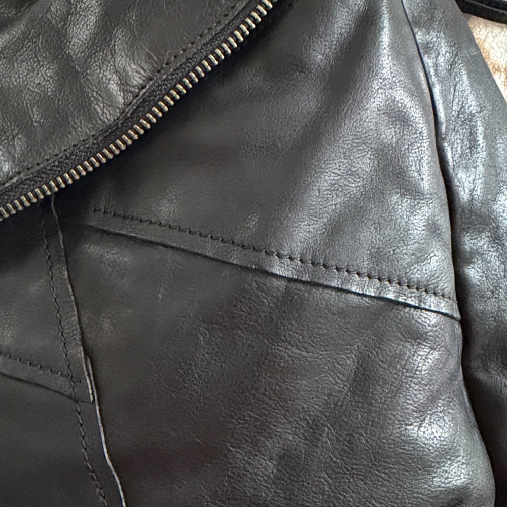 HOBO River Black Leather Backpack - Picture 5 of 5